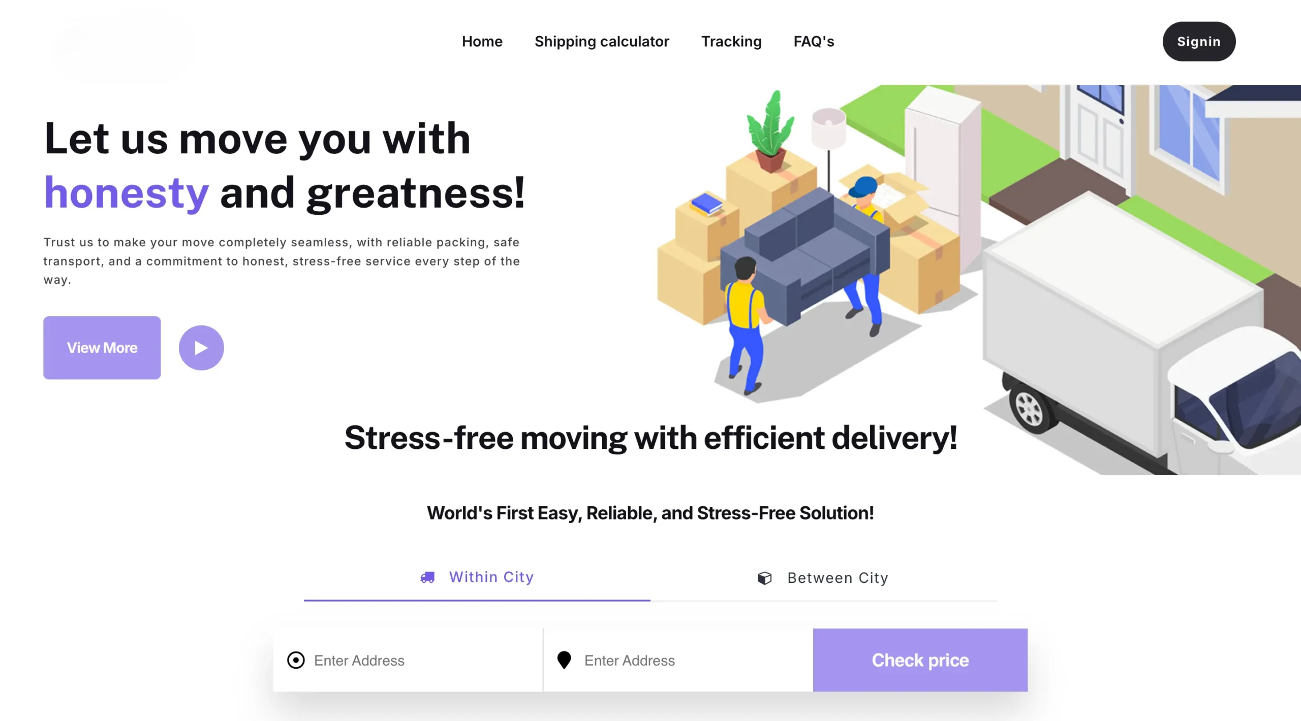Packers And Movers Website